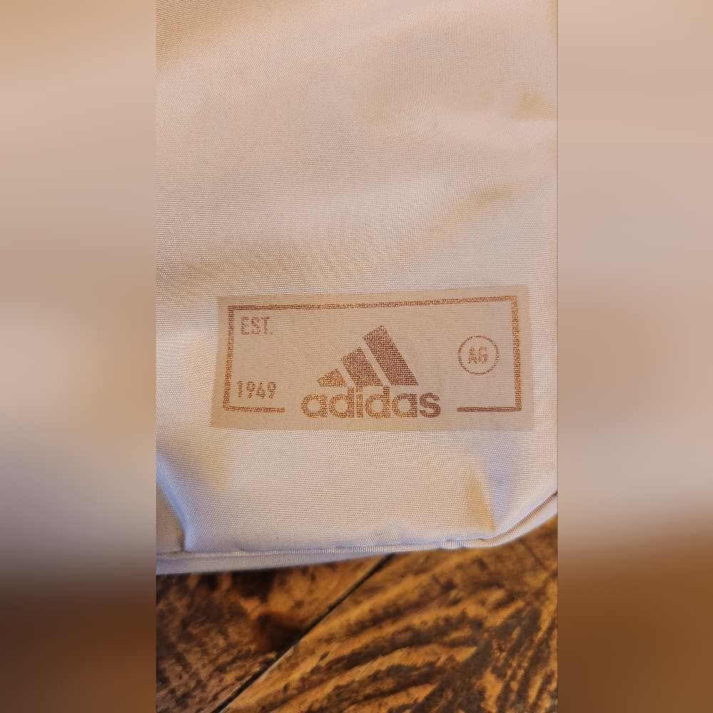 Adidas Essentials Sling Crossbody Bag Beige Pink - Picture 4 of 15